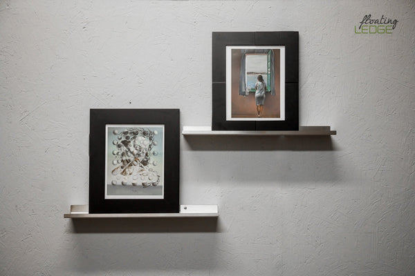 SAVE 10% WHEN YOU BUY TWO 30" Over the Range Floating Ledge , Shelf , Display Rack 3.5" deep (Set of 2 Stainless Steel)