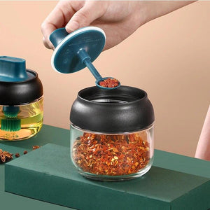 Salt and Pepper Seasoning Organizer Spice Jars