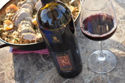 Herb-Crusted Pork Tenderloin + Xavier Vignon Arcane XIX Le Soleil 2015 #Winophiles #CotesduRhône #CotesduRhôneVillages #Sponsored