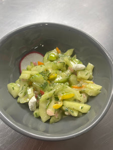 Basil-Mint Cucumber Salad