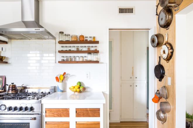 This $20 Organizer Saved so Much Cabinet Space in My Tiny Kitchen