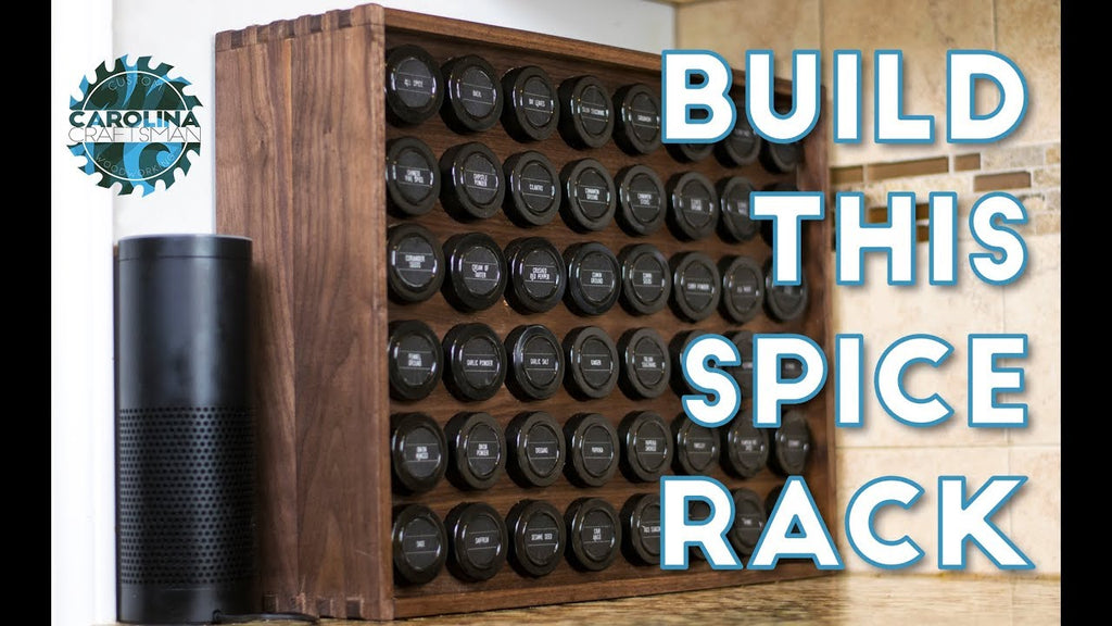 Welcome Back! Here's how I built the ultimate spice rack for all of my cooking needs! I had a lot of fun building this, a ton of hand tool work was involved