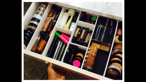 DIY | Drawer Dividers/ Organizers Tired of a clutter drawer or things rolling around every time you open the drawer? Thanks to Pinterest and YouTube I was able ...