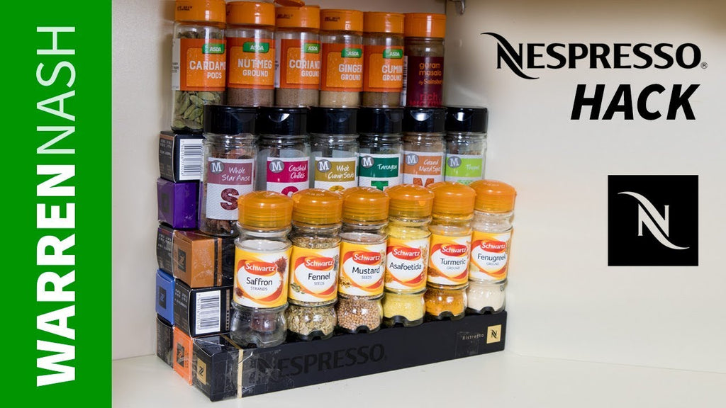 #NespressoHack Cardboard Spice Rack - Easy DIY by Warren Nash by Warren Nash (3 years ago)