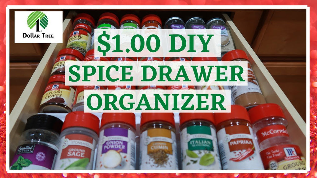 Dollar Tree DIY | Spice Drawer Organizer by Allens Ever After (5 months ago)