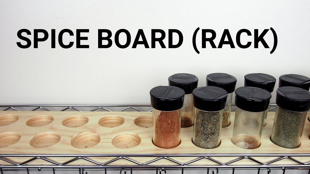How To Make a Spice Board (Rack) by Makify1 (6 years ago)