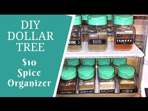 Hey there my lovelies! I'm coming back to you with a really simple and cheap Dollar Tree Spice Organizer