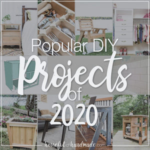 Take a look at the most popular DIY projects from the past year!