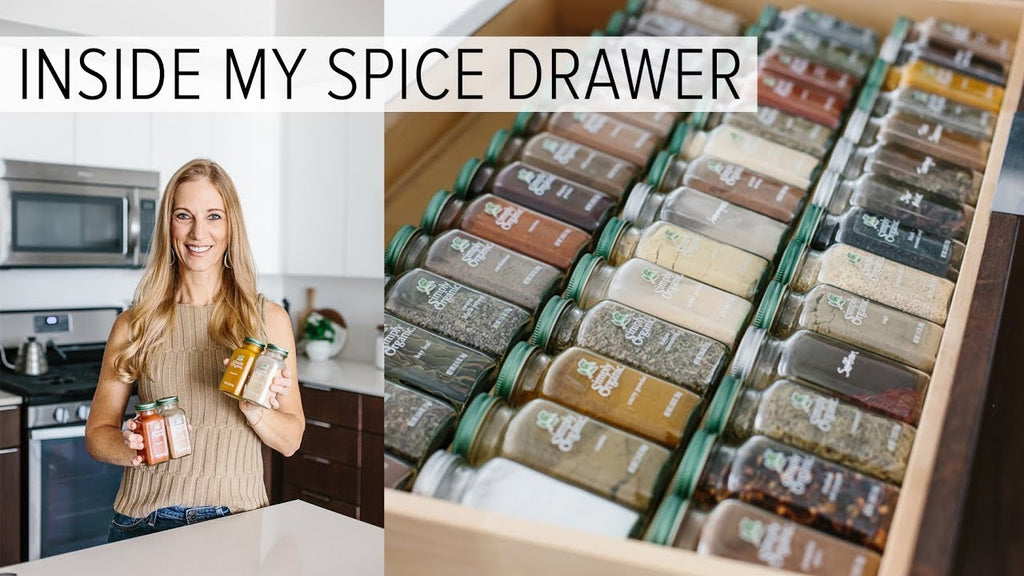 My spice drawer is pivotal to cooking healthy recipes