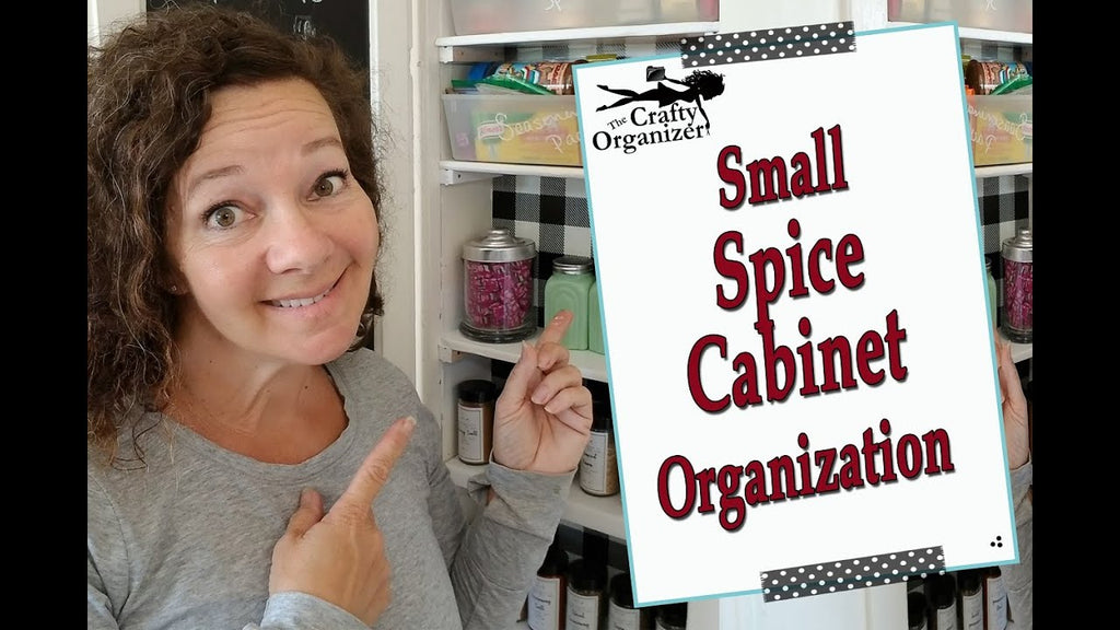 Small Spice Cabinet Organization - Renter and Budget Friendly!! by The Crafty Organizer (11 months ago)
