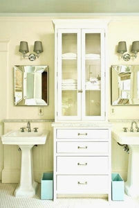 Out Of The Ordinary Pedestal Sink Cabinet