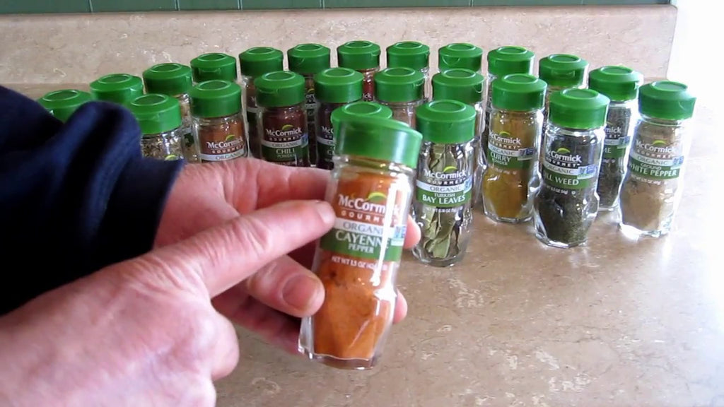 McCormick's Gourmet 24-Jar Wood Spice Rack Unboxing Review by i dig organics (3 years ago)