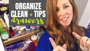 BATHROOM DRAWERS ORGANIZATION + CLEAN / In this video, I will show you how I organize and clean my kids bathroom drawers