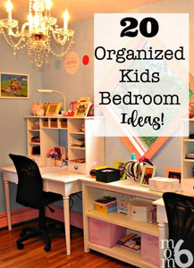 How many of you are frustrated with your ability to get organized in your kids' bedrooms? It seems as if the amount of clothing, accessories, books, and toys they accumulate far surpasses our ability to keep up with all of it! And without clear...