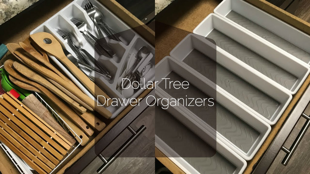Hi, Fashionistas! Sharing a concise video of drawer organizers I purchased at the Dollar Tree in which I was so excited I did