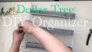 Hi there everyone, here's a DOLLAR TREE DIY MULTIPURPOSE ORGANIZER that is portable