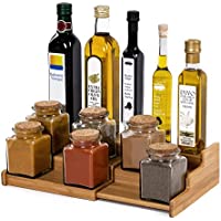 Seville Classics Bamboo Wood 3-Tier Spice & Seasoning Rack Organizer only $16.52