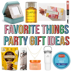 Favorite Things Party Gift Ideas