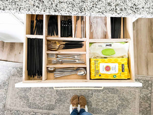 DIY Wooden Drawer Organizer