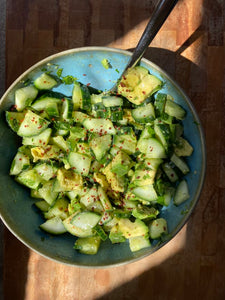 This Popular Cucumber-Avocado Salad Is Better than I Could’ve Possibly Imagined