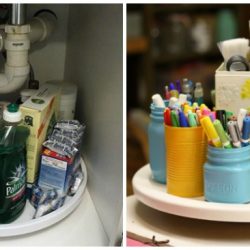 15 Clever Ways to Get Organized with a Lazy Susan
