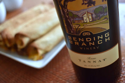 Texas Connections, Beef Flautas, and Bending Branchs Tannat #TexasFineWine #WinePW #Sponsored