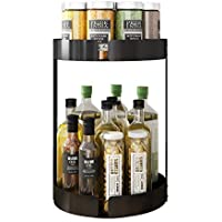 Apsan 2 Tier Lazy Susan Turntable Spice Rack Organizer for Cabinet only $11.99
