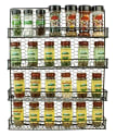 Sorbus 4-Tier Wall Mounted Spice Rack Storage Organizer for $15 + free shipping w/ $89