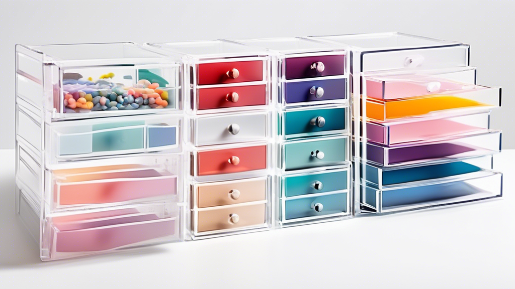 Stackable Acrylic Drawers for Optimal Organization