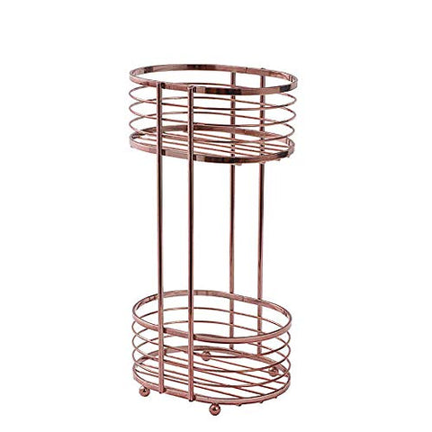 HSRG 2-Tier Standing Kitchen Rack, Storage Organizer Spice Jars Bottle Shelf for Bathroom livingroom