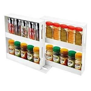Spice Rack organizer Storage System Swivel Store for easy access