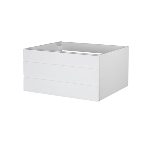 Shop maykke dani 36 bathroom vanity cabinet in birch wood white finish modern and minimalist single wall mounted floating base cabinet only ysa1203601