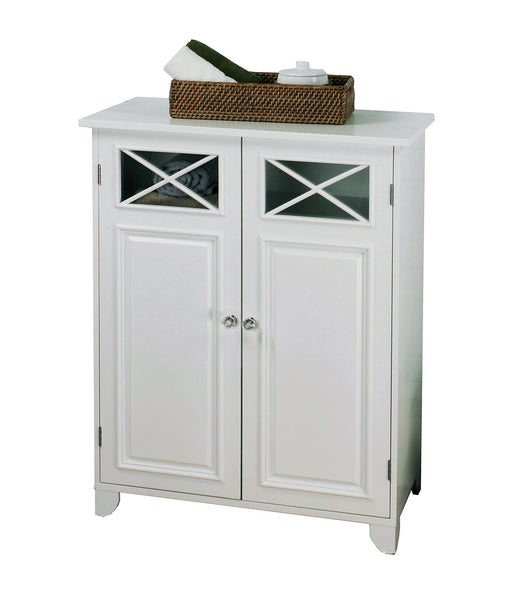 Kitchen elegant home fashions 6841 dawson bathroom cabinet white