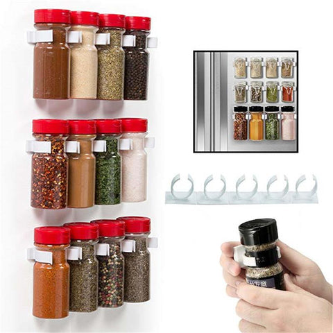 Floating Spice Cabinet Organizer