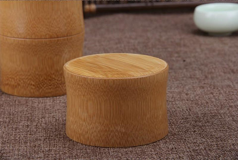 Bamboo Storage Tea Container Jars